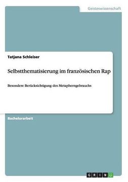 portada Selbstthematisierung im französischen Rap (German Edition)