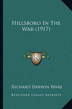 portada hillsboro in the war (1917)