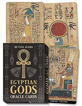 portada Egyptian Gods Oracle Cards (en Inglés)