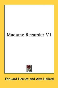 portada madame recamier v1 (en Inglés)