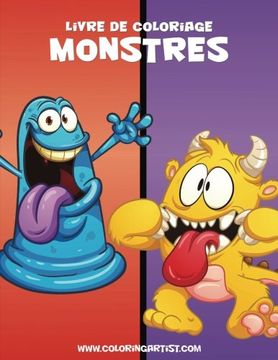 portada Livre de coloriage Monstres 1: Volume 1