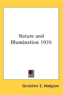 portada nature and illumination 1935 (en Inglés)