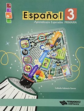 portada Español 3 Aprendizajes Esperados. Primaria