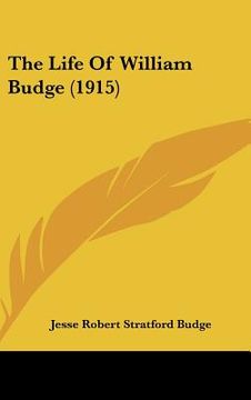 portada the life of william budge (1915) (in English)
