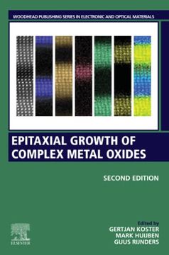 portada Epitaxial Growth of Complex Metal Oxides (Woodhead Publishing Series in Electronic and Optical Materials) (in English)