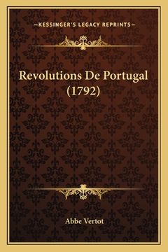portada Revolutions De Portugal (1792) (en Francés)