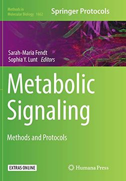 portada Metabolic Signaling: Methods and Protocols (in English)