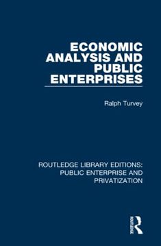 portada Economic Analysis and Public Enterprises (Routledge Library Editions: Public Enterprise and Privatization) (en Inglés)