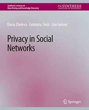portada Privacy in Social Networks (en Inglés)