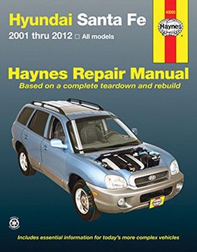 portada Hyundai Santa Fe Automotive Repair Manual 2001-12 (Hayne's Automotive Repair Manual)