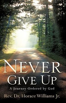 portada never give up (in English)