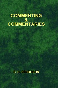 portada commenting and commentaries (en Inglés)