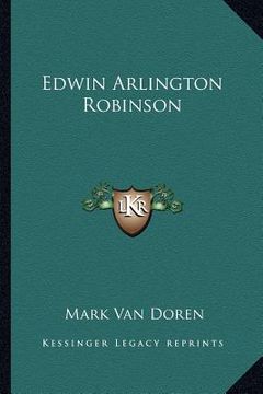 portada edwin arlington robinson (en Inglés)