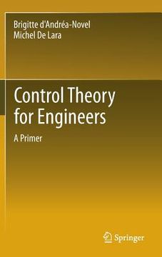 portada control theory for engineers: a primer (en Inglés)