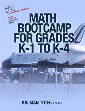 portada Math Bootcamp for Grades K-1 to K-4 (en Inglés)