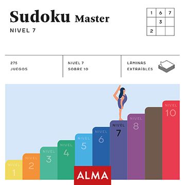 portada Sudoku Master. Nivel 7