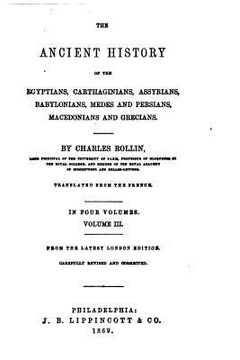 portada The Ancient History of the Egyptians, Carthaginians, Assyrians, Babylonians and Grecians (en Inglés)
