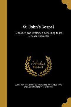 portada St. John's Gospel (en Inglés)