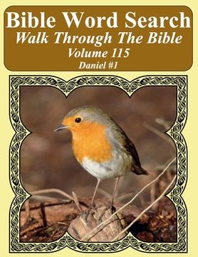 portada Bible Word Search Walk Through The Bible Volume 115: Daniel #1 Extra Large Print (en Inglés)