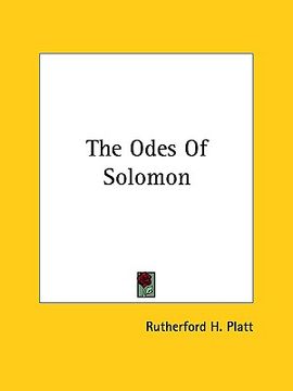 portada the odes of solomon (en Inglés)