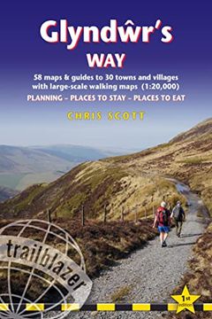 portada Glyndwr's Way: British Walking Guide: Planning, Places to Stay, Places to Eat; Includes 58 Large-Scale Walking Maps