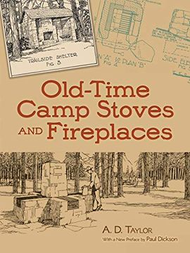portada Old-Time Camp Stoves and Fireplaces (Dover Books on Antiques and Collecting) (in English)