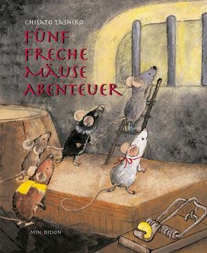 portada Fünf Freche Mäuse Abenteuer (en Alemán)