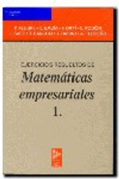 portada Ejercicios resueltos de matematicas empresariales (in Spanish)