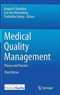 portada Medical Quality Management: Theory and Practice (en Inglés)