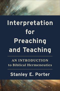 portada Interpretation for Preaching and Teaching (in English)