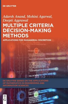 portada Multiple Criteria Decision-Making Methods: Applications for Managerial Discretion (in English)