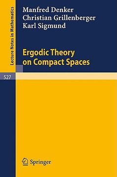 portada ergodic theory on compact spaces (en Inglés)