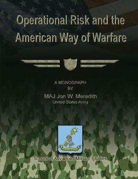 portada Operational Risk and the American Way of Warfare (in English)