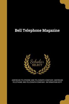 portada Bell Telephone Magazine (in English)