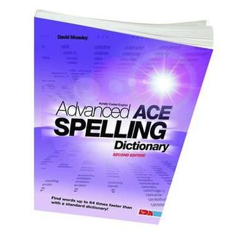 portada advanced ace spelling dictionary (in English)
