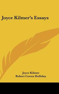 portada joyce kilmer's essays