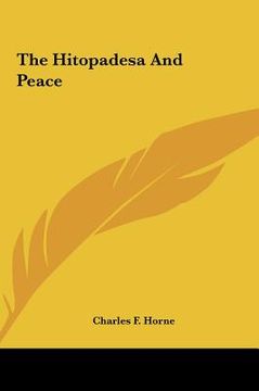 portada the hitopadesa and peace the hitopadesa and peace (en Inglés)