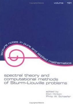 portada spectral theory & computational methods of sturm-liouville problems