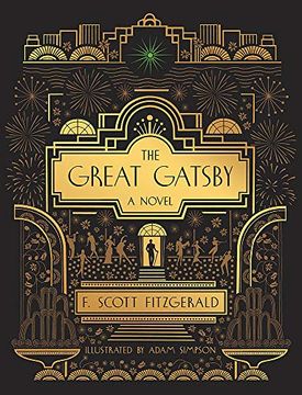 portada The Great Gatsby: A Novel: Illustrated Edition (en Inglés)