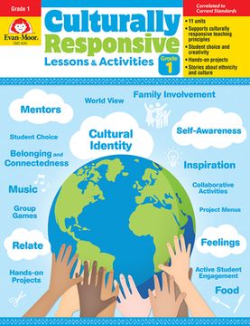 portada Culturally Responsive Lessons and Activities, Grade 1 (Culturally Responsive Lessons & Activities) (en Inglés)