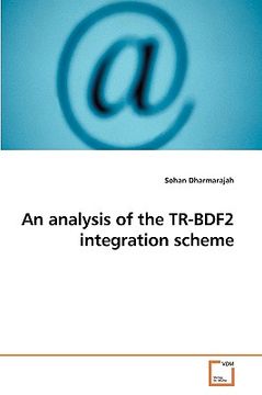 portada an analysis of the tr-bdf2 integration scheme