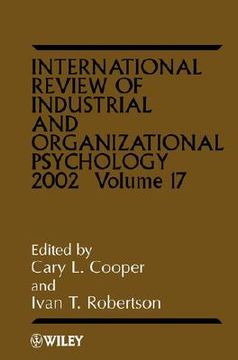 portada international review of industrial and organizational psychology, 2002