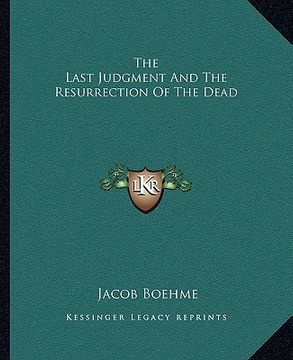 portada the last judgment and the resurrection of the dead