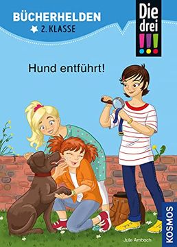 portada Die Drei! , Bücherhelden 2. Klasse, Hund Entführt! Erstleser Kinder ab 7 Jahre (in German)