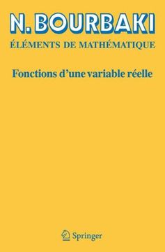 portada Fonctions D'une Variable Réelle: Théorie Élémentaire: Theorie Elementaire (Eléments de Mathématique) (in French)