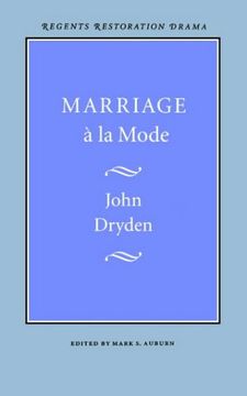 portada Marriage à la Mode (Regents Restoration Drama Series) (en Inglés)