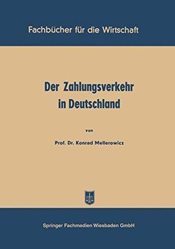 portada Der Zahlungsverkehr in Deutschland (Fachbücher für die Wirtschaft)