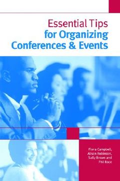 portada essential tips for organizing conferences & events (en Inglés)