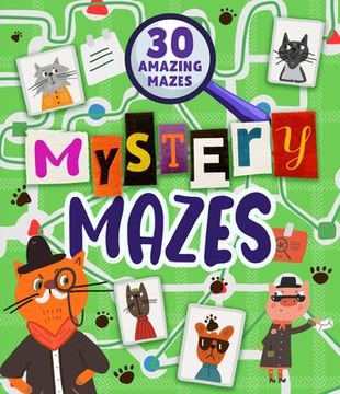 portada Mystery Mazes: 30 Amazing Mazes (en Inglés)