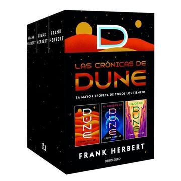 portada Las crónicas de Dune (pack con: Dune | El mesías de Dune | Hijos de Dune)